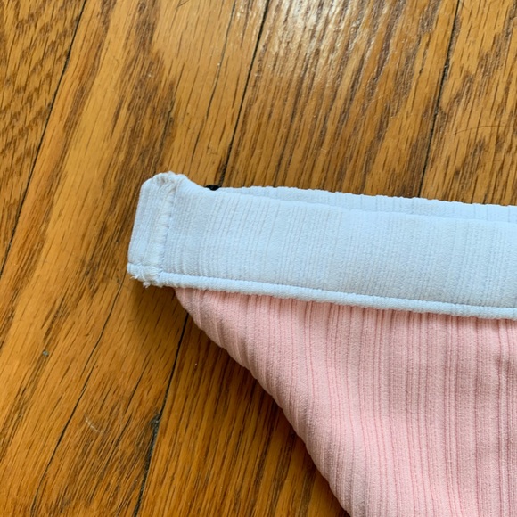 NWT Onia Leila Rib Bottom Tahiti Pink Size S - Picture 8 of 12